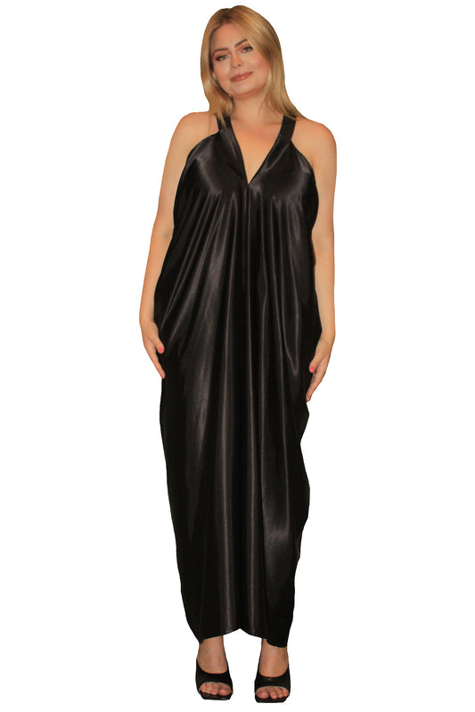 Goddess Maxi Dress - Black